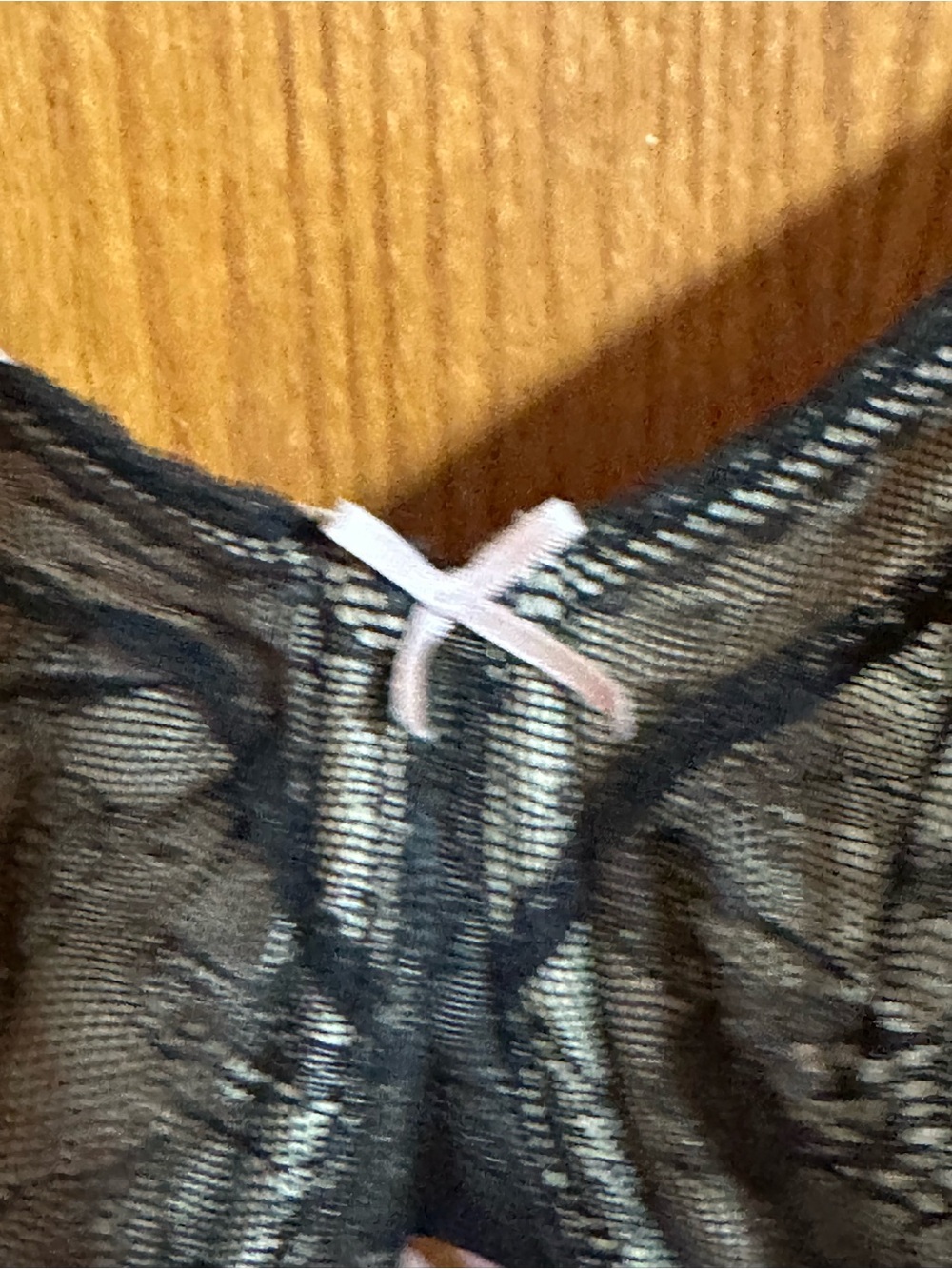 Cacique Black Sheer Lace Underwire Bra with Pink Bow Sz 46C - Picture 3 of 5